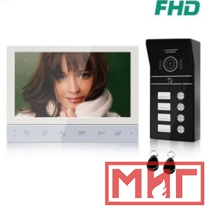 Фото 13 - Видеодомофон с экраном HD 7-дюймовый монитором.